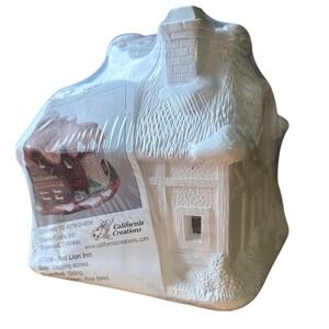 California Creations Red Lion Inn Miniature House Christmas Village Scene